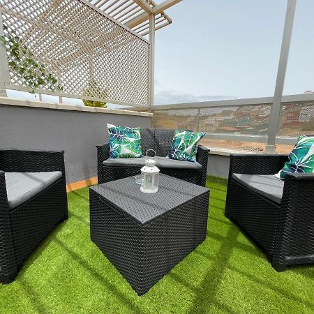 Atico "Turquesa Beach" Con Piscina, Terraza Y Barbacoa Sardina Exterior photo