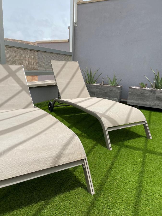 Atico "Turquesa Beach" Con Piscina, Terraza Y Barbacoa Sardina Exterior photo